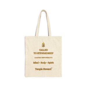 Campfire Badge Tote Bag | Canvas Shopping Tote, Outdoor Camping Logo